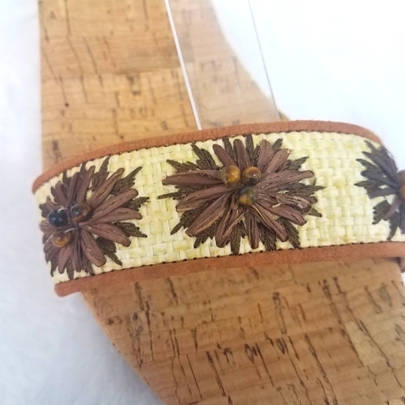 Lauren Ralph Lauren Odelia Wedge Sandals - Picture 5 of 6